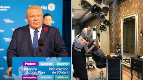 Ontario's New COVID-19 Restrictions Could Shut Down Hair Salons & Gyms By Next Week