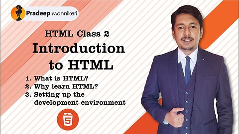 HTML Tutorial 2 | Introduction to HTML | Hindi