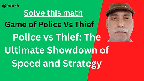 Police vs Thief: The Ultimate Showdown of Speed and Strategy | Thief VS Police | @eduk5