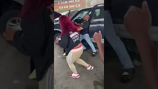 Verbal altercation at a gas station between two women leads to complete chaos.