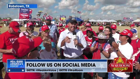 Ben Bergquam Interviews Real, Enthused Americans At The Trump Texas Rally
