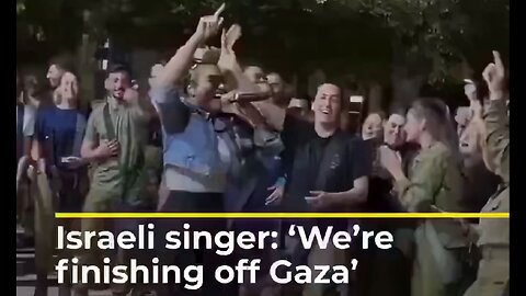Israelis joke and play with murdered children’s bicycles & pop singer We’re finishing off Gaza