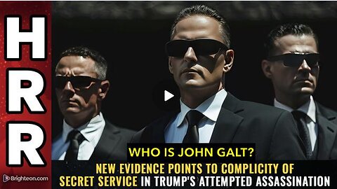 HEALTH RANGER W/ NEW EVIDENCE POINTS TO COMPLICITY OF SECRET SERVICE...JGANON, SGANON