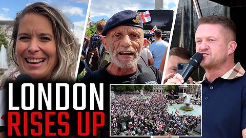 'Enough is enough': Tens of thousands rally in London against mass immigration, censorship, and more