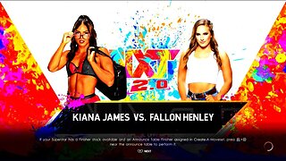 NXT Fallon Henley vs Kiana James