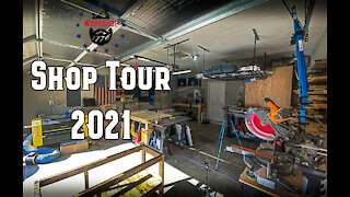 Shop Tour 2021 - How to NOT organize your shop