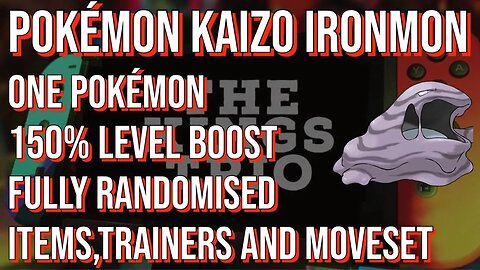 Pokémon Kaizo Ironmon Fire red (408+ resets) HARDEST Challenge? Muk Illegal RUNNER.... SCIENCE!