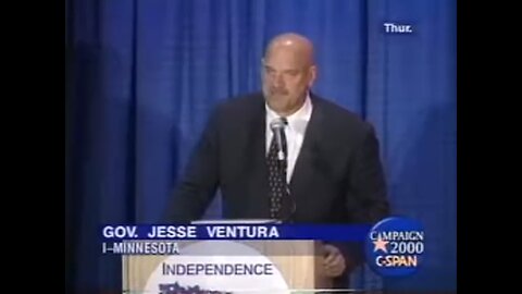 Gov. Jesse Ventura's U.S. Third Party Presidential Debates (September 28, 2000)