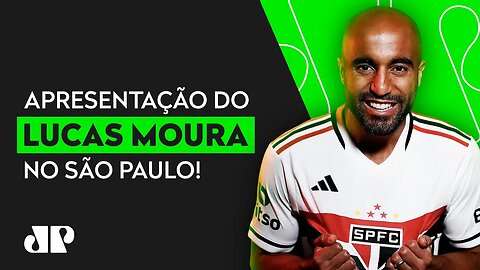 VEJA como foi a COLETIVA DE APRESENTAÇÃO de LUCAS MOURA no SÃO PAULO!