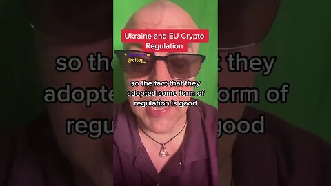 Ukraine & EU crypto regulation #crypto #bitcoin #regulations #eu #ukraine #bullmarket #bearmarket #s