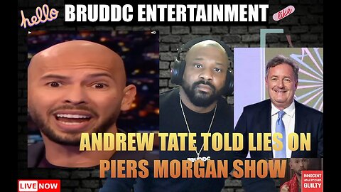 ANDREW TATE TOLD LIES ON PIERS MORGAN SHOW