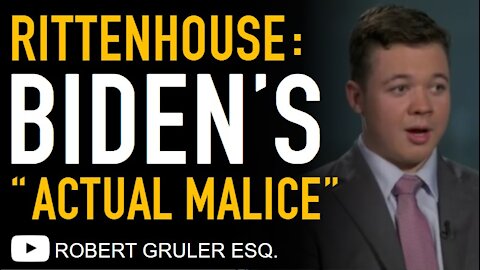 Kyle Rittenhouse Warns President Biden About “Actual Malice” and Jen Psaki Says No Apologies