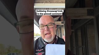 Giving away a motorcycle