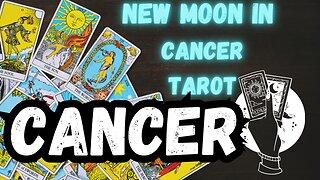 CANCER ♋️- An empowering vision! New Moon 🌑 in Cancer Tarot reading #cancer #tarotary #tarot
