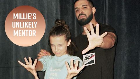 Millie Bobby Brown gets life advice from Drake 'all the time'