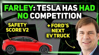 Jim Farley on Tesla and T3 / Tesla Vision Video Tests / Tesla Safety Score V2 ⚡️