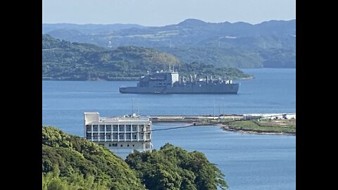 Ship watching in Sasebo Japan