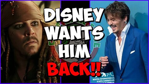 Disney Wants Johnny Depp BACK for PIRATES! Depp Winning!?