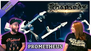 Pioneers of Symphonic Power Metal! | Couple React to Luca Turilli's RHAPSODY 'PROMETHEUS' #reaction