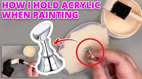 WHAT I USE TO HOLD MY ACRYLIC BLANKS WHEN PAINTING | DIY Craft Tutorials