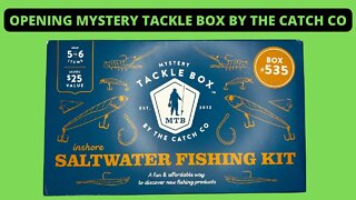 Opening Mystery Tackle Box By The Catch Co