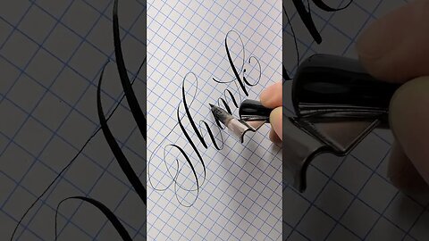 Calligraphy Words: Think about #calligraphy #lettering #penmanship