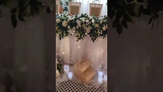 Wedding event / imposing decorations #diywedding #wedding #backdrop #bride