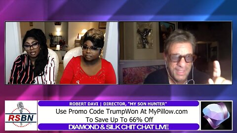 Diamond & Silk Chit Chat Live Joined by: Robert Davi and Karen Giorno 9/2/22