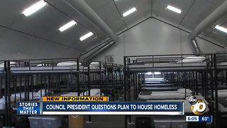 City Council president questions plan to house homeless