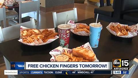 Raising Cane's opening two new Valley locations, giving out FREE chicken fingers