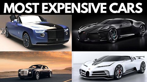 Top 10 Most Expensive Cars of 2024| 3 of them are Bugatti