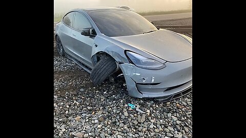 Tesla’s autopilot almost rams car into moving train