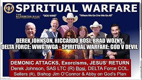 Derek Johnson & Riccardo Bosi - Spiritual Warfare: GOD v Devil!