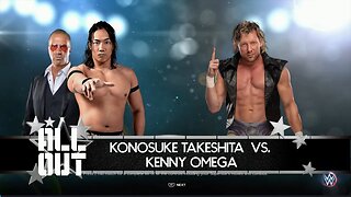 AEW All Out Kenny Omega vs Konosuke Takeshita w/ Don Callis