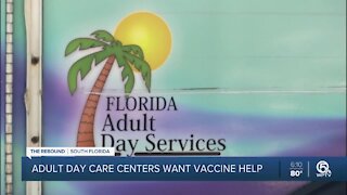 Senior citizen day care centers want access to COVID-19 vaccine in Florida