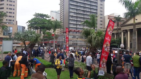 SOUTH AFRICA - Durban - Springboks parade RWC Trophy (Videos) (Ms6)