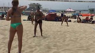 Women's Beach Volleyball Chloe Kathleen Samantha Lucy P 04