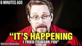 Edward Snowden CRIES "Everyone Will Be Wiped Out"