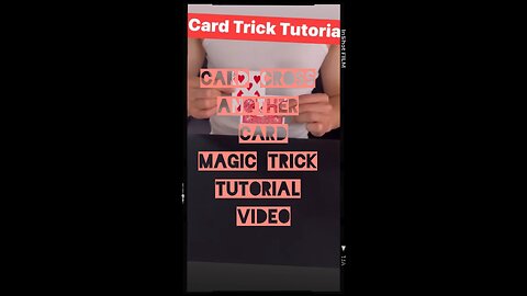 MAGIC TRICK TUTORIAL VIDEO