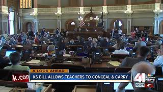Legislation would allow KS teachers to conceal and carry