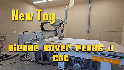 Testing Out The Biesse Rover Plast J CNC