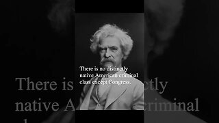 Mark Twain Quote - There is no distinctly native American...