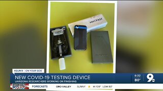 UArizona researchers work to develop device that would give faster COVID-19 results