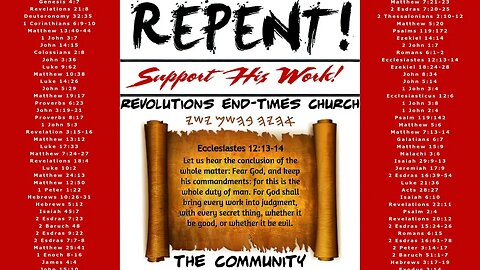 (Series For Men: Lesson #52) You I'm There Where Him - end times repent tiktok Revelation 20:12-15