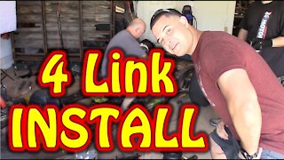 PART 15 - 1952 Chevy 3100 - FOUR LINK INSTALL!!!!