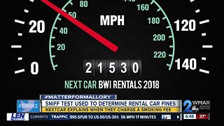 Rental car companies use sniff test in deciding when to fine customers