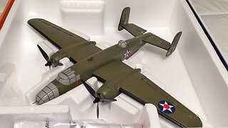 E-flite UMX B-25 Mitchell BNF Basic RC Plane WWII Bomber Unboxing and Review