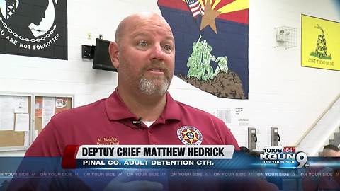 Pinal County Sheriff's Office opens veterans unit in detention center