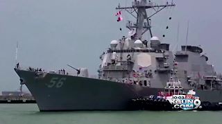 US Navy dedicates Japan-based destroyer to US Sen. McCain