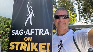 SAG-AFTRA & WGA STRIKE AT SONY!